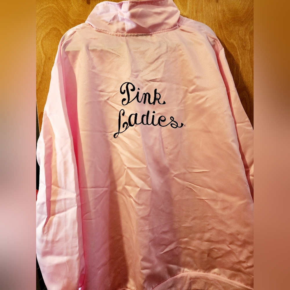 Grease Pink Ladies Jacket and neck scarf